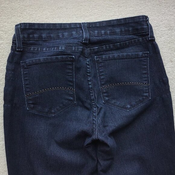 NYDJ BLUE JEANS  SKINNY SIZE 4 - Picture 2 of 6